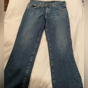 AG “The Mari” High Rise Straight Jeans - Size 29R - Great Condition